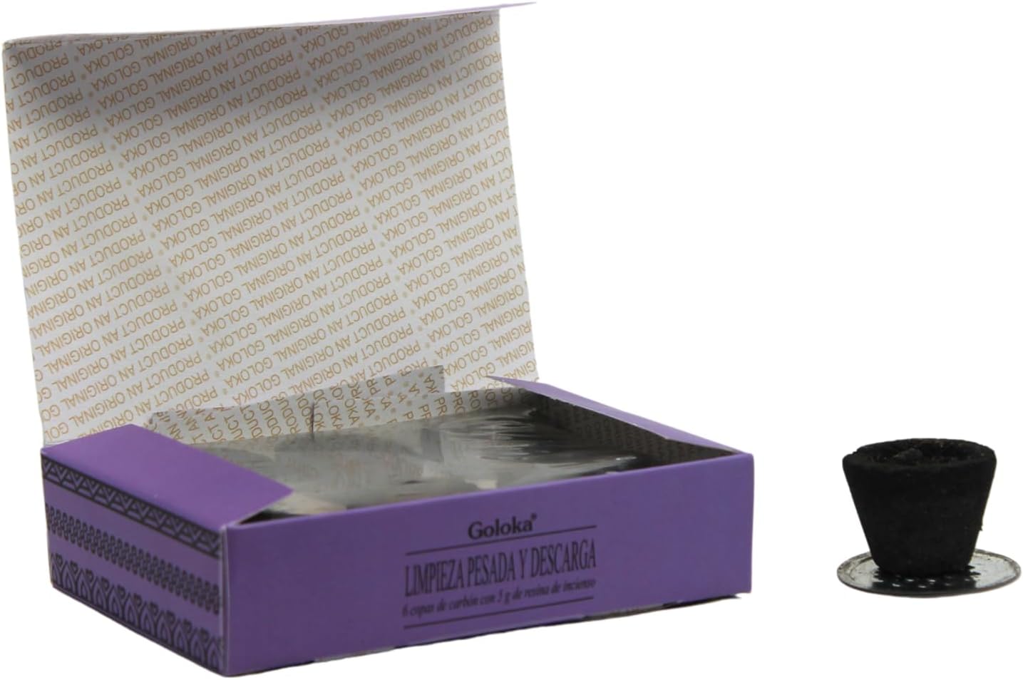 Carboncillos Goloka con Resina Limpieza pesada y descarga